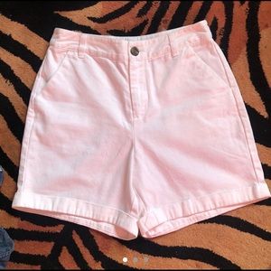 White High Waisted Shorts‼️